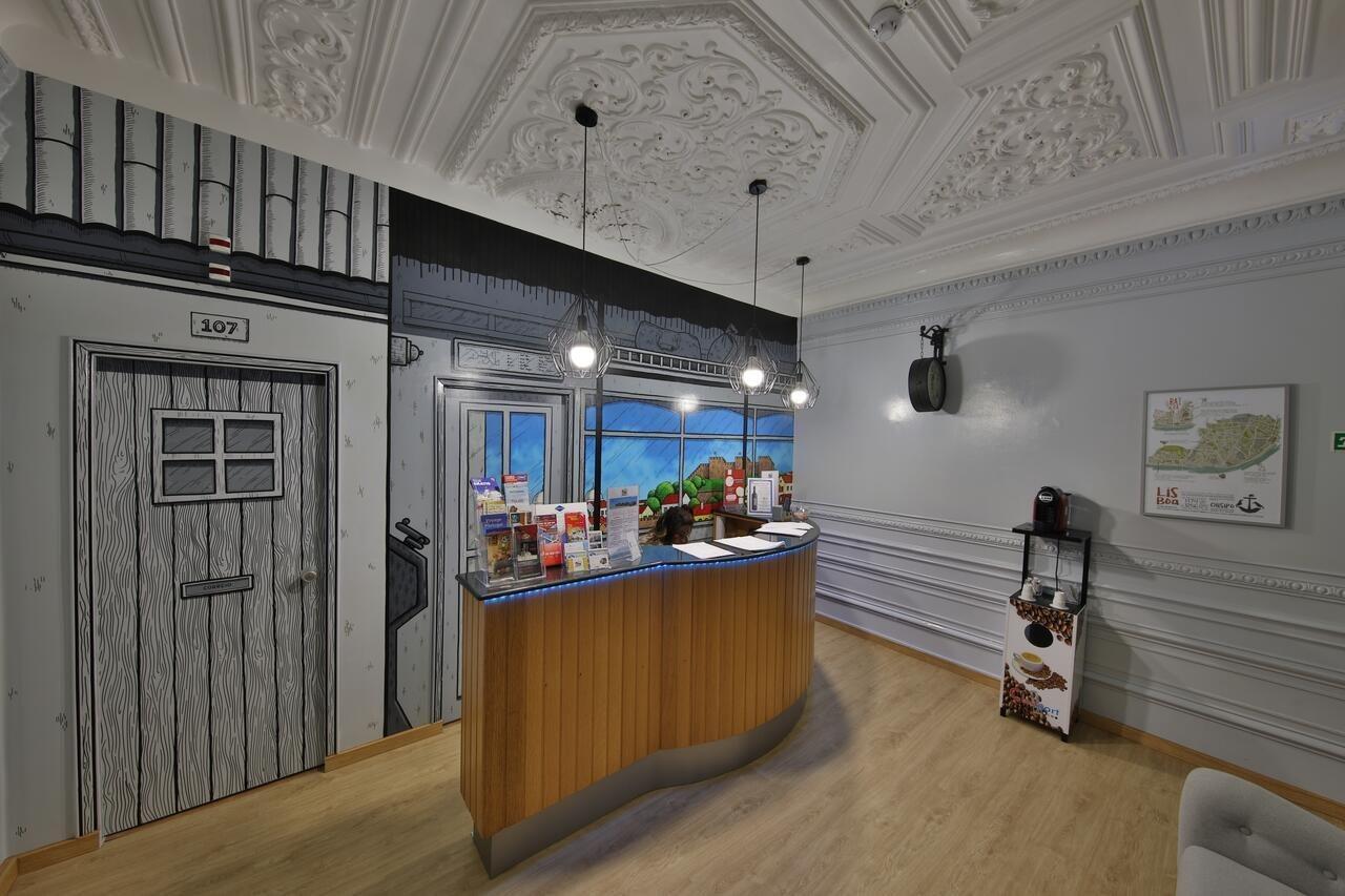 O Eletrico Guesthouse ลิสบอน ภายนอก รูปภาพ